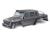 Carrosserie Mercedes Benz G63 zilver met aanbouwdelen