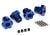 koop Wieldrager aluminium blauw 17mm by Traxxas for only € 22,95 in TRX 8500 tot 8999 at Bliek Modelbouw, Bliek Modelbouw. Beschikbaar