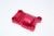 ALUMINIUM REAR GEAR COVER - 1PC red