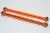 ALUMINIUM FRONT STEERING ROD -1PR orange