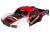Body Slash 4x4 rood met sticker