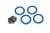 koop Beadlock ring 2.2 aluminium blauw met schroeven (4) by Traxxas for only € 38,95 in TRX 8000 tot 8499 at Bliek Modelbouw, Bliek Modelbouw. Beschikbaar