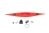 SCALE ACCESSORIES: CANOE WITH ACCESSORIES -14PC SET red