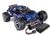 TRAXXAS Rustler 1/10 2WD Stadium-Truck blau RTR