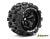 LOUISE, LT3276BH, MT 3.8 MCROSS 1/8 Sportvelg zwart