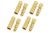 Goud Contacten - 4mm (4 sets)