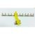 Schlauchhalter 8 mm Runde Aufnahme p/6 stuck