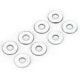 Washers - 2mm Flat Washers (8 pcs per package)