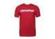 T-shirt rood/Traxxas logo wit L
