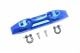 ALUMINUM REAR BUMPER WITH D-RINGS -3PC SET blue