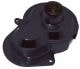 ALLOY MAIN GEAR COVER - 1PC SET black GPM TRX 1/10 RUSTLER VXL BANDIT