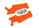 koop Draagarmkap oranje voorzijde l/r met schroeven by Traxxas for only € 5,95 in TRX 9000 tot 9999 at Bliek Modelbouw, Bliek Modelbouw. Beschikbaar