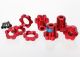 koop Wieldoppen & moeren 6061-T6 aluminium rood 17mm (4) by Traxxas for only € 28,95 in TRX 5300 tot 5499 at Bliek Modelbouw, Bliek Modelbouw. Beschikbaar