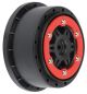 OBSO Split Six 2.2/3.0 Red/Black Bead-Loc Felgen (2)