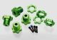 koop Wieldoppen & moeren 6061-T6 aluminium groen 17mm (4) by Traxxas for only € 28,95 in TRX 5300 tot 5499 at Bliek Modelbouw, Bliek Modelbouw. Beschikbaar