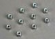 M4 moeren 4mm aluminium zilver (10)