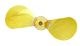 Brass Propeller2Bl-25-L-M4