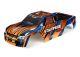 Body Stampede VXL oranje/blauw met sticker