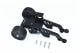 ALUMINUM REAR ADJUSTABLE WHEELIE -5PC SET black