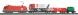 Starter Set Taurus ÖBB w.3 Freight Cars, PIKO A-Track w. Railbed