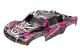 Karo Slash 4x4, pink mit Aufkleber