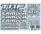 koop Sticker-Set TRF black/white by TAMIYA for only € 6,35 in TAMIYA at Bliek Modelbouw, Bliek Modelbouw. Beschikbaar