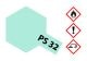 PS-32 Corsa Grau Polycarbonat