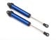 koop GTR shock aluminium blauw 160mm achter zonder schroefdraad (2) by Traxxas for only € 48,95 in TRX 8000 tot 8499 at Bliek Modelbouw, Bliek Modelbouw. Beschikbaar