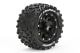 LOUISE, LT3309SBH, MFT MT-UPHILL bead-lock velg zwart 1/2 offset