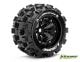 LOUISE, LT3276B, MT 3.8 MCROSS 1/8 Sportvelg zwart