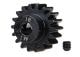 Motorrondsel 18T gehard staal voor 5 mm as (Module 1)