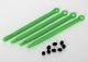 koop Trekstangen kunststof groen met kogels v/h (4) by Traxxas for only € 7,95 in TRX 7000 tot 7999 at Bliek Modelbouw, Bliek Modelbouw. Beschikbaar