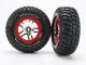 BFGoodrich S1 banden op SCT 2.2/3.0 velgen chroom/rood (2)