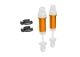 koop GTM schokbrekerbehuizing 6061-T6 aluminium oranje (2) by Traxxas for only € 13,95 in TRX 9000 tot 9999, Zenders, batterijen en opladers, Motoren en Elektronica, Led Verlichting at Bliek Modelbouw, Bliek Modelbouw. Beschikbaar