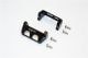 ALUMINIUM SERVO PROTECTOR - 2PCS SET black