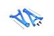 ALUMINIUM FRONT UPPER ARM - 1PR SET blue