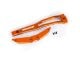 Chassisbeugel aluminium oranje