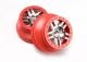 koop SLVR SCT 2.2/3.0 velgen mat chroom/rood voorzijde (2) by Traxxas for only € 12,95 in TRX 5750 tot 5999 at Bliek Modelbouw, Bliek Modelbouw. Beschikbaar