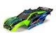 Carrosserie Rustler 4x4 groen/blauw met sticker
