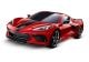 TRAXXAS 4Tec 3.0 Corvette C8 rood RTR zonder Accu/Lader