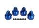 koop GTX schokdoppen aluminium blauw (4) by Traxxas for only € 64,95 in TRX 7000 tot 7999 at Bliek Modelbouw, Bliek Modelbouw. Beschikbaar