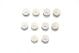 DELRIN COLLARS FORáMAN021 - 10PCS white