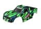 Carrosserie Hoss 4x4 groen met sticker & slot
