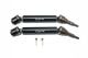 HARDEN STEEL #45 FRONT AXLE W. ALLOY BODY -6PC SET black