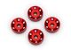 rim discs aluminum red
