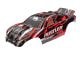 Carrosserie Rustler VXL rood met sticker