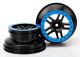 koop SCT 2.2/3.0 velgen zwart/blauw voorzijde (2) by Traxxas for only € 12,95 in TRX 5750 tot 5999 at Bliek Modelbouw, Bliek Modelbouw. Beschikbaar
