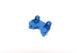 ALLOY REAR SHOCK MOUNT - 1PC blue