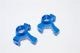 ALUMINIUM FRONT KNUCKLE ARM - 1PR SET blue