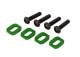 koop Motorsteun ringen aluminium groen (4) by Traxxas for only € 7,95 in TRX 7000 tot 7999 at Bliek Modelbouw, Bliek Modelbouw. Beschikbaar